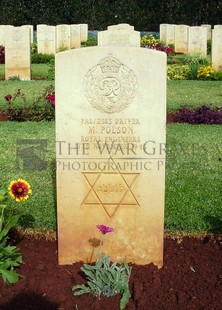 BEIRUT WAR CEMETERY - POLSON, MOSS